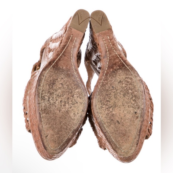 Prada Leather Sandals - Picture 5 of 5